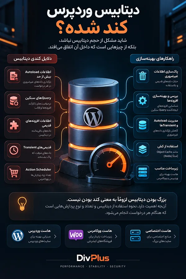 چطور بفهمیم مشکل واقعاً از دیتابیس است؟